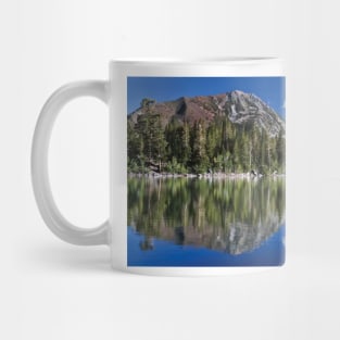 Sherwin Lake Reflects Mountains Mug